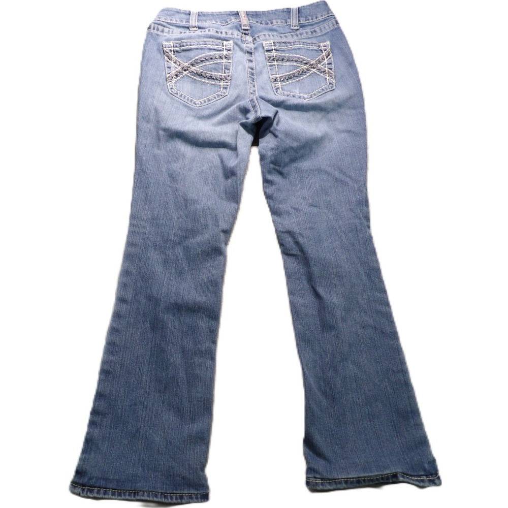 Ariat FR Work Women 29R Flame Resistant CAT 2 Bootcut Denim Jeans Blue Workwear